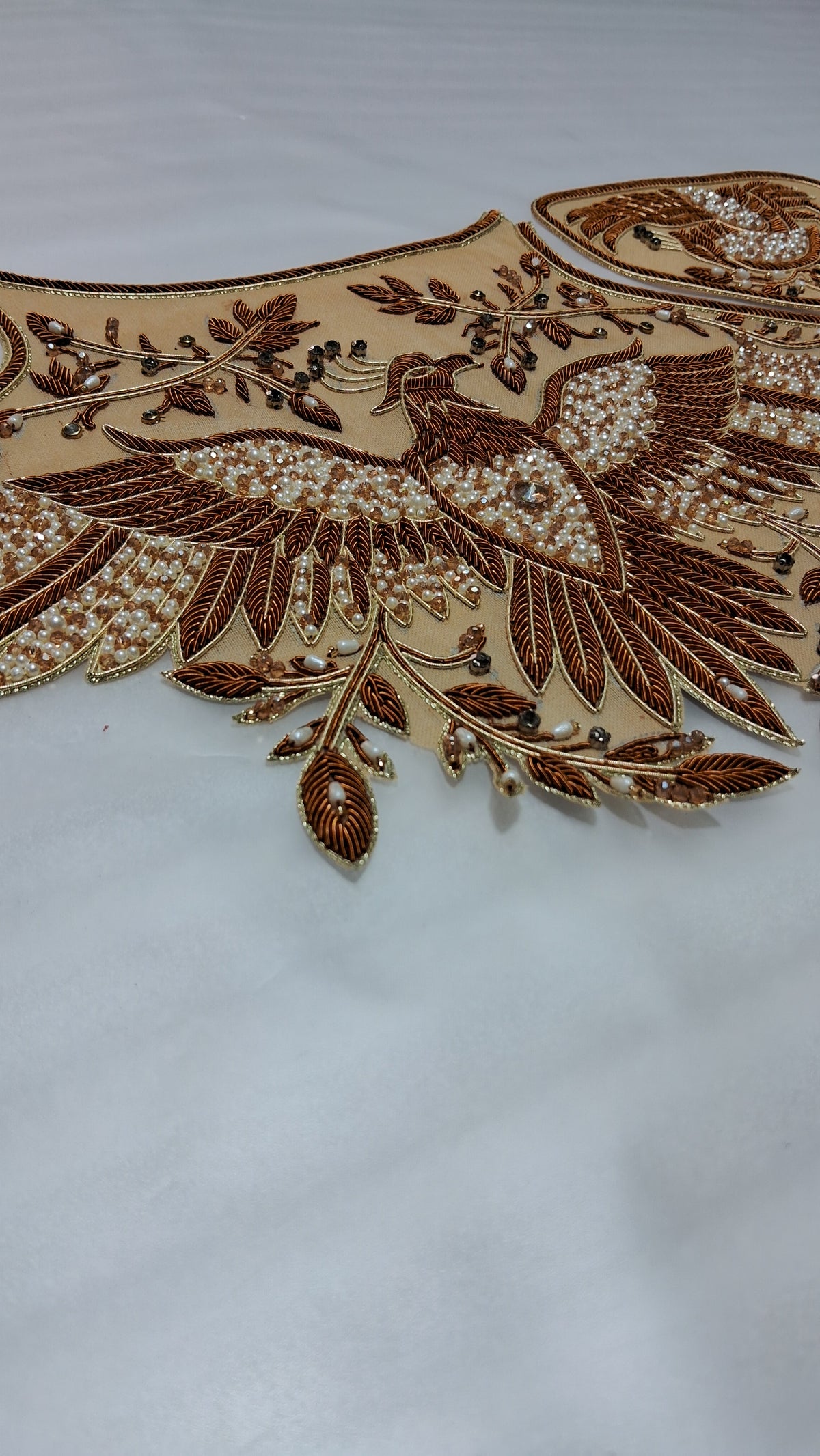 Phoenix Zardozi Crest Set