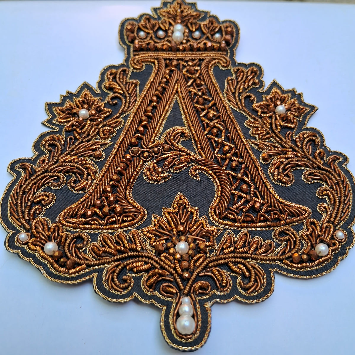 Royal Monogram Crest — Letter A