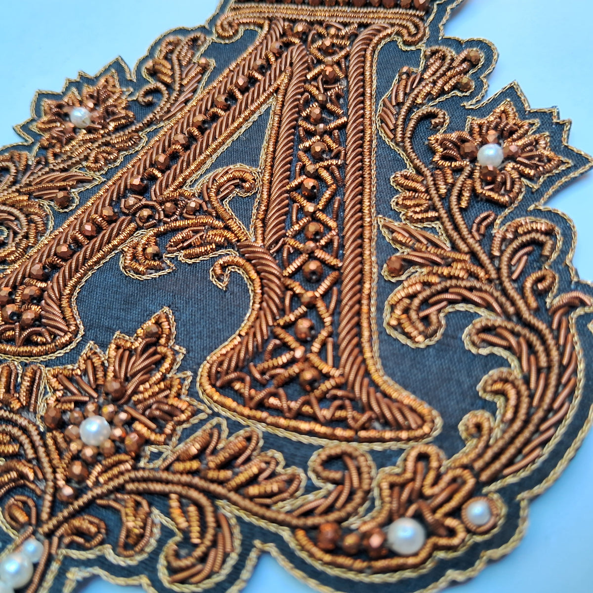 Royal Monogram Crest — Letter A