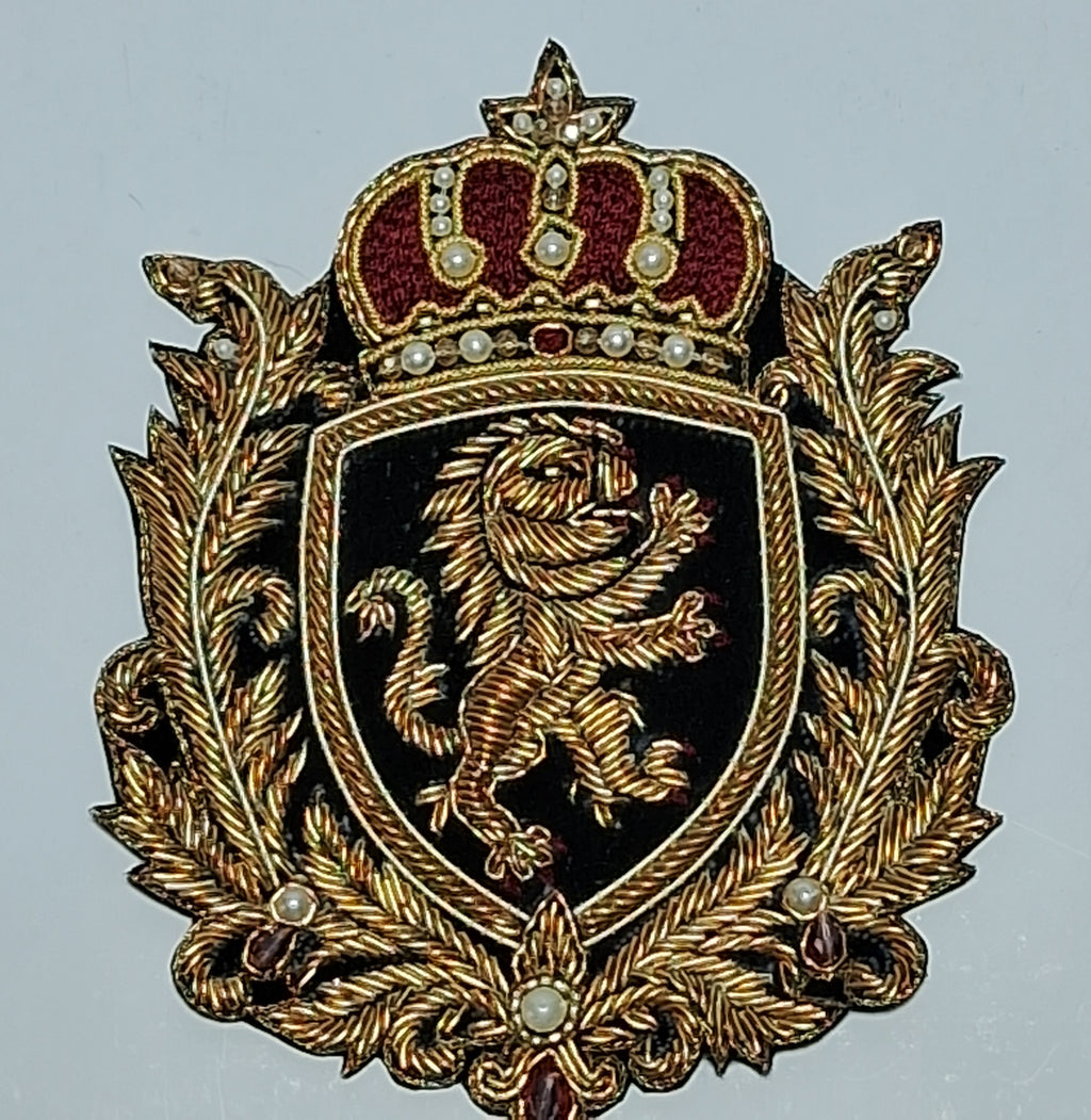 Royal Lion Shield Crest