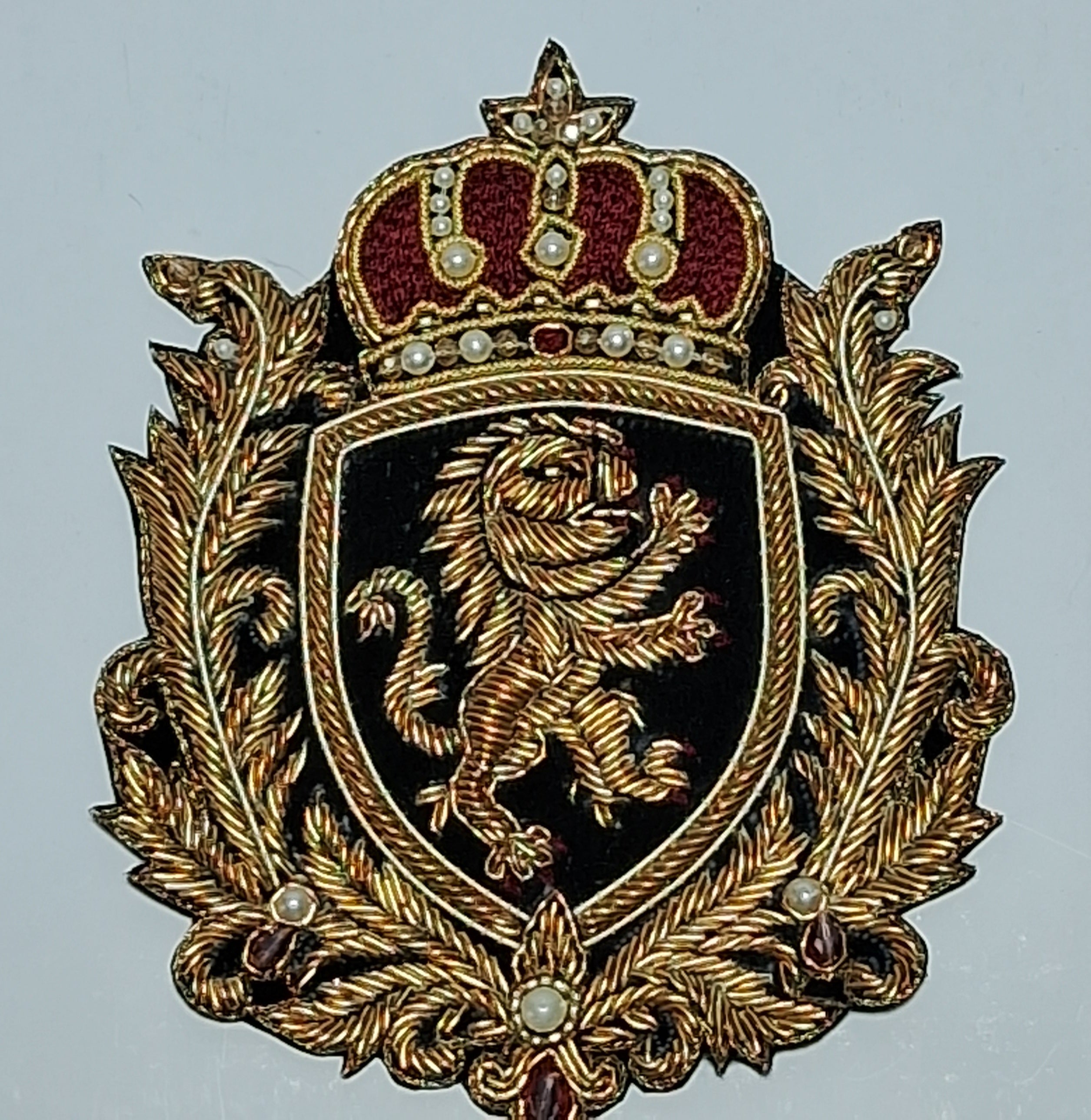 Royal Lion Shield Crest
